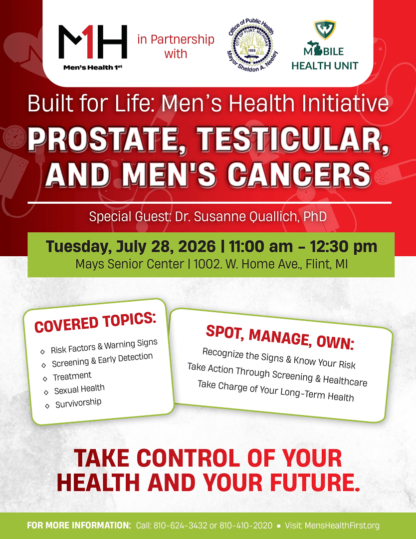 Prostate Cancer flyer